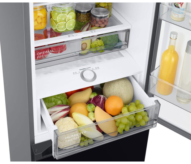 Samsung Outlet RB38C7B5D22 EF No Frost 203cm Czarne Szkło Bespo - 1553835 - zdjęcie 6